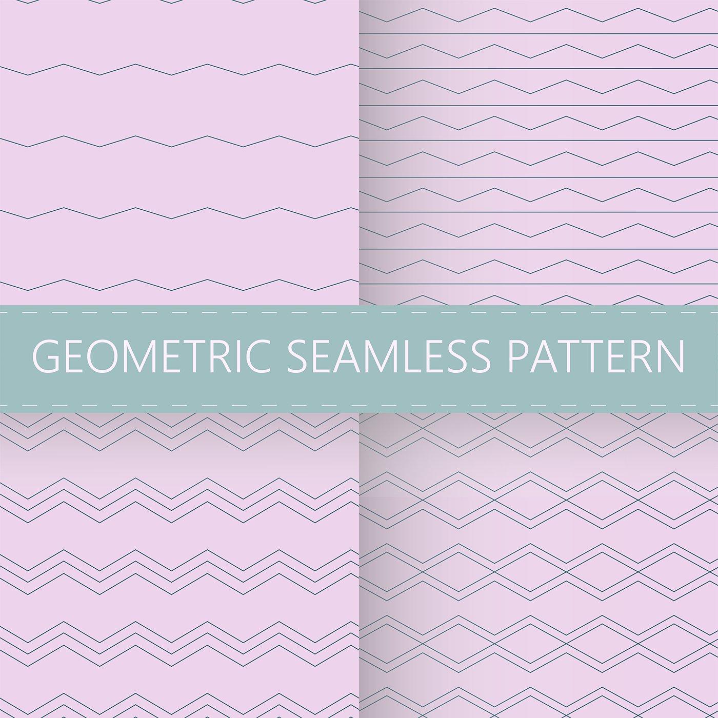 Free geometric seamless pattern ai