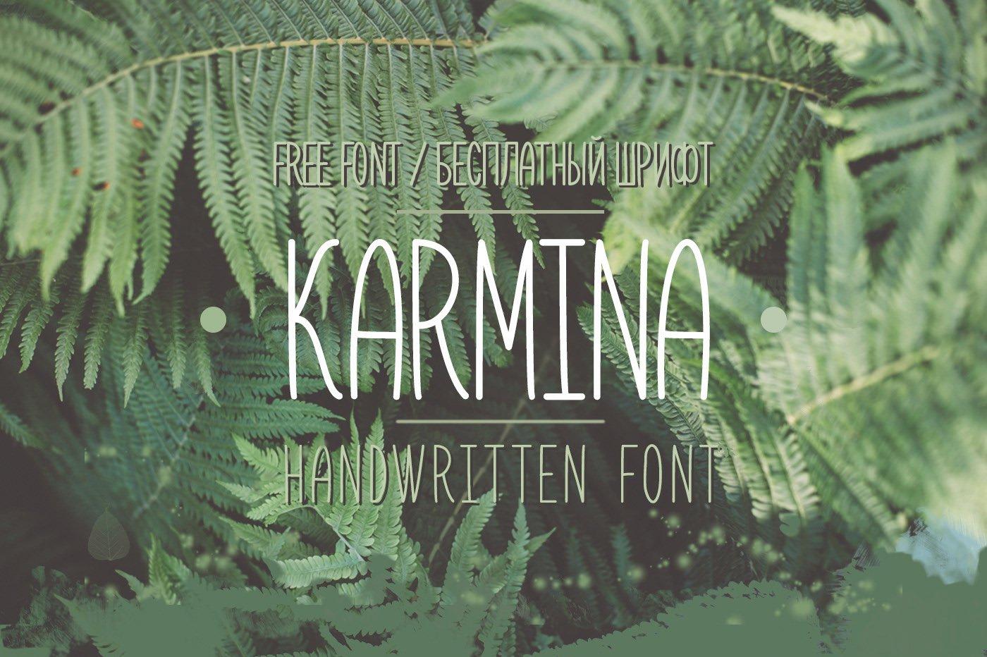 Шрифт font Karmina Bold скачать