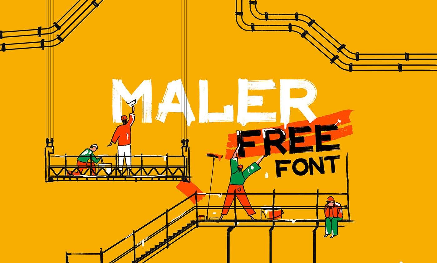 Шрифт Maler Cyrillic